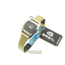  BREIL Lady quarzo acciaio cinturino vernice avorio 2519251047 new 